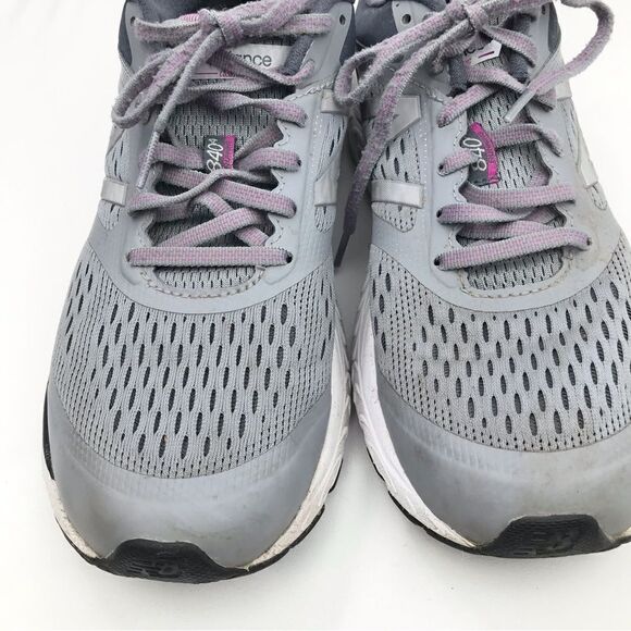 New Balance 840x4 Gray Honeycomb Athletic Running Sneakers - Picture 6 of 13